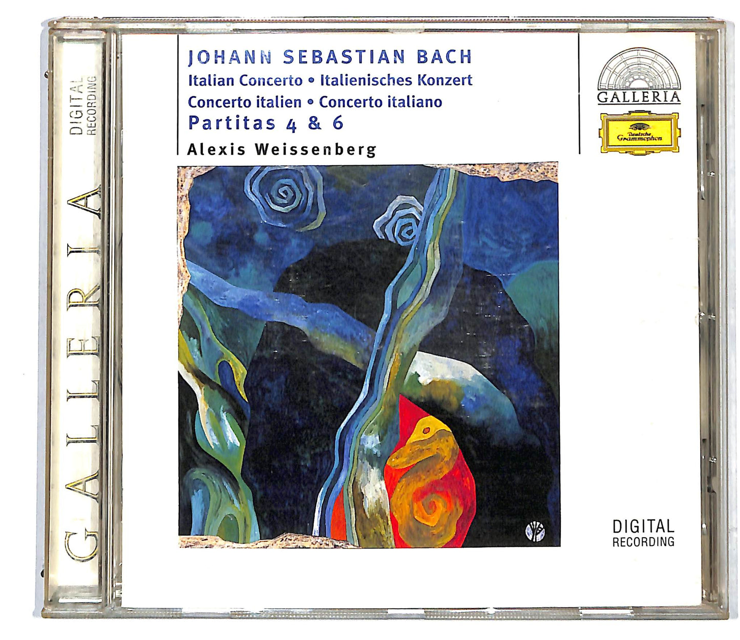 EBOND Bach - Partitas 4 &6 - Italian Concerto - Alexis Weissenberg CD CD117219