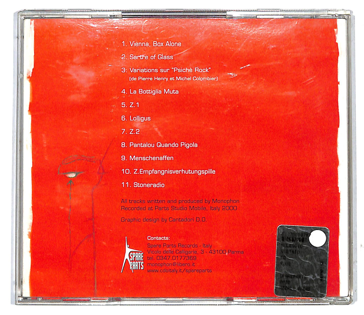 EBOND Monophon - Rote CD CD117222