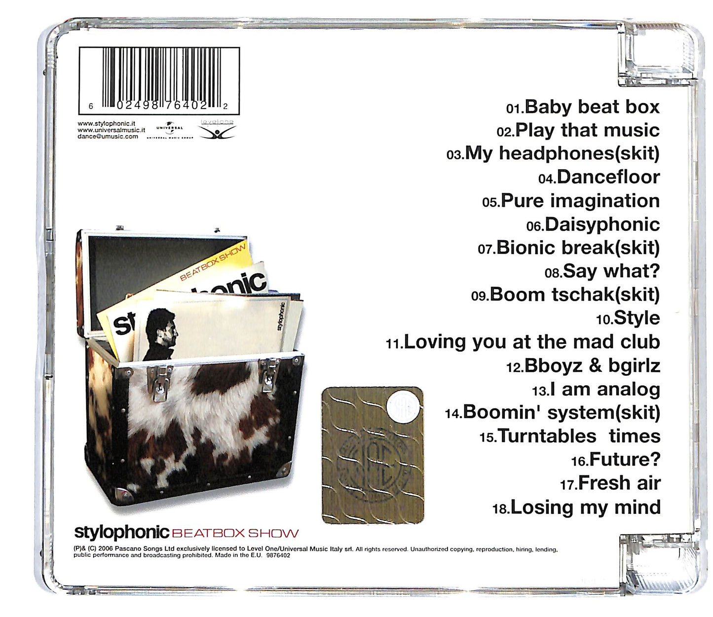EBOND Stylophonic - Beatbox Show CD CD117235