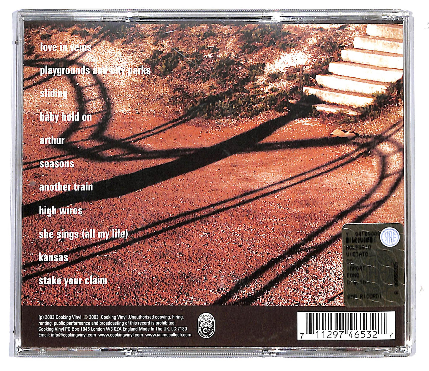 EBOND Ian McCulloch - Slideling CD CD117306