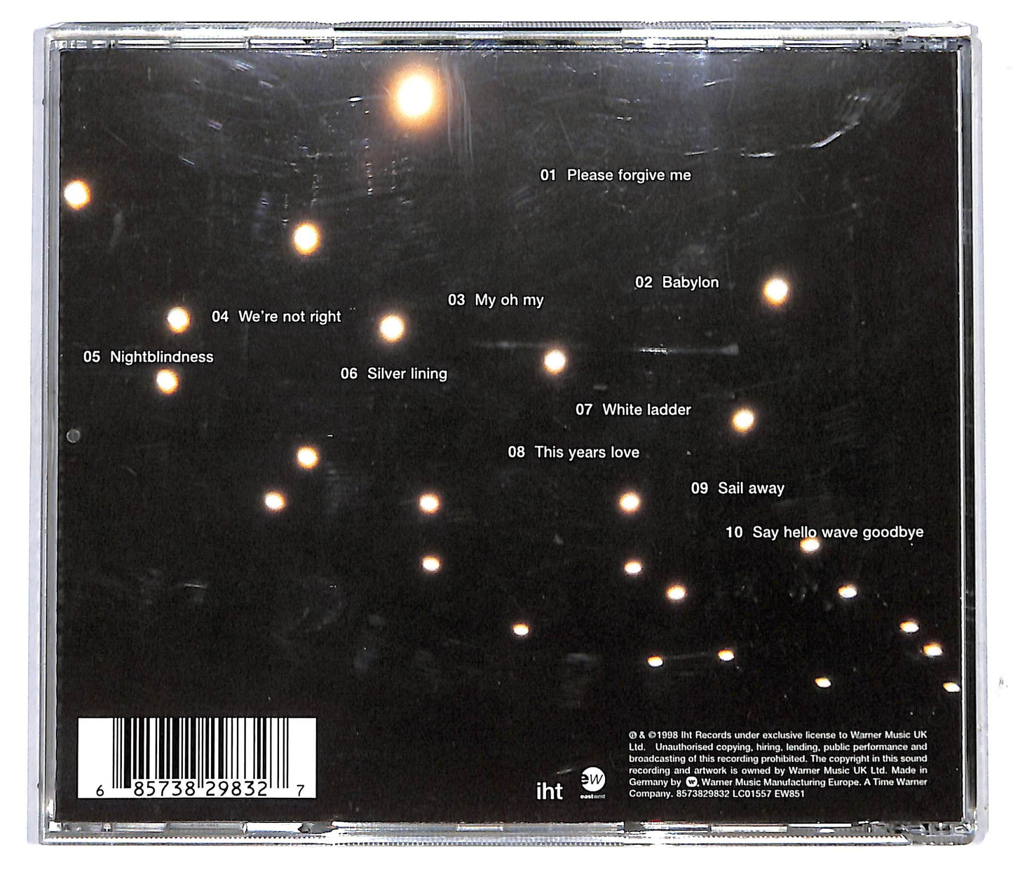 EBOND David Gray - White Ladder CD CD117311