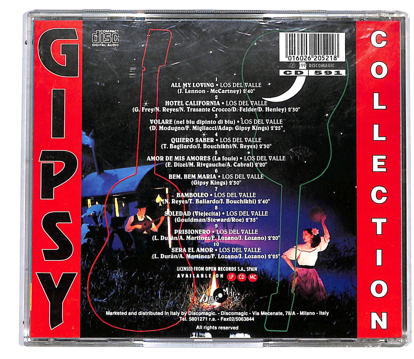 EBOND Los Del Valle - Gipsy Collection CD CD117313