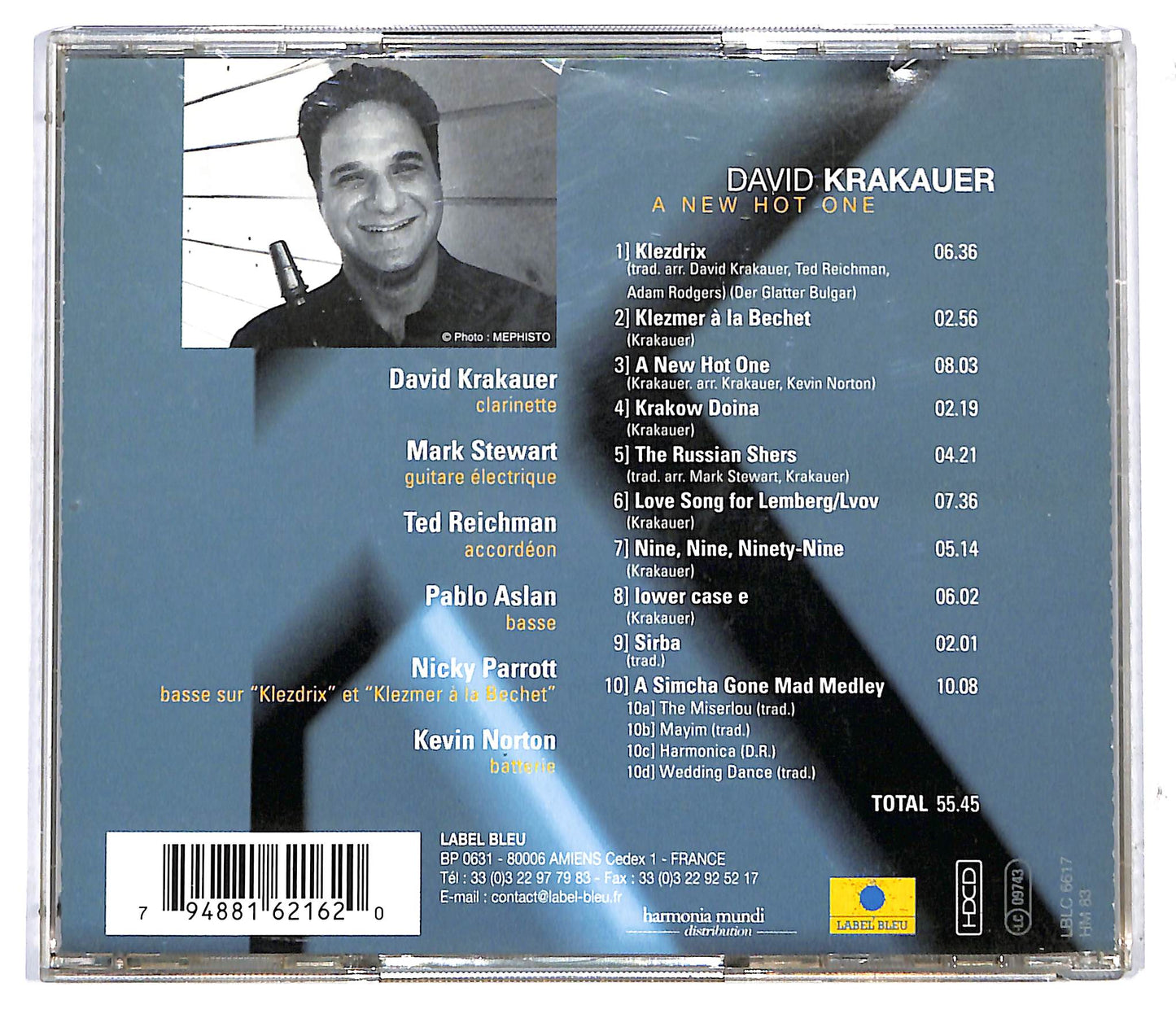 EBOND David Krakauer - A New Hot One CD CD117319
