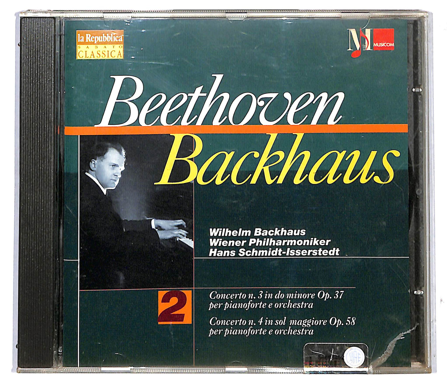 EBOND Beethoven - Concerti per Pianoforte 3 & 4 Backhaus EDITORIALE CD CD117321