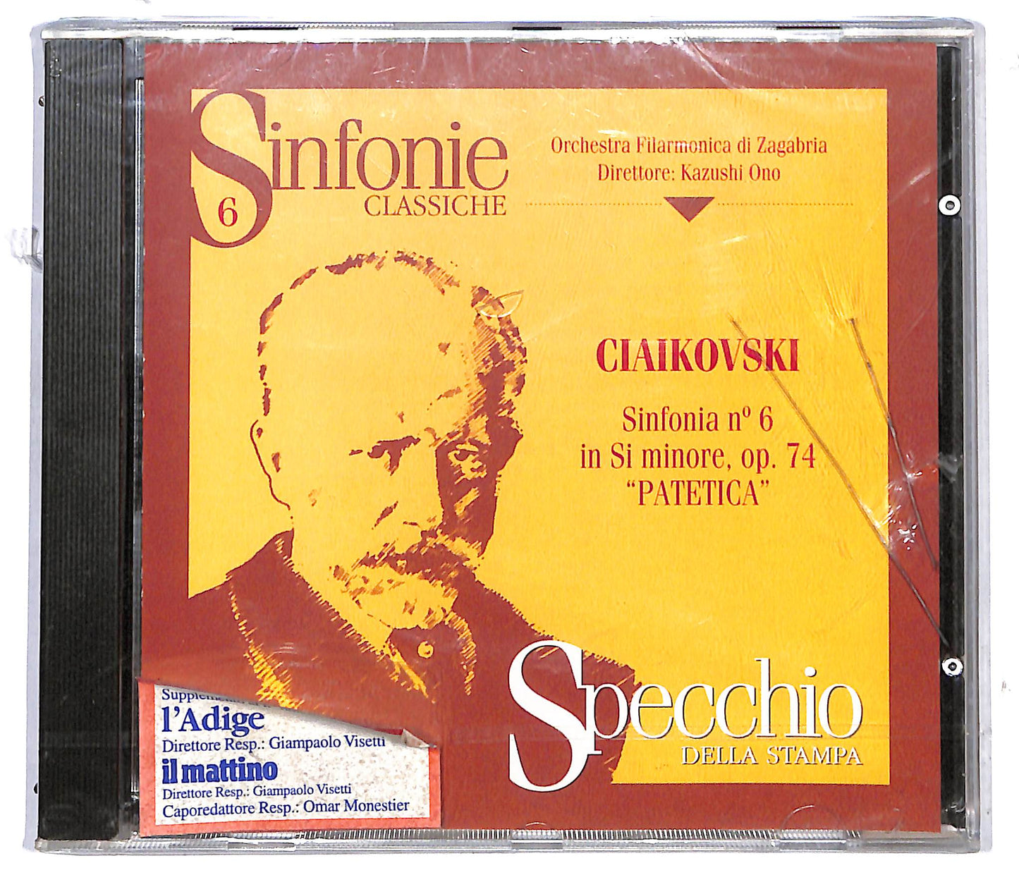 EBOND Ciaikovski - Sinfonia N. 6 In Si Minore, Op. 74 EDITORIALE CD CD117324