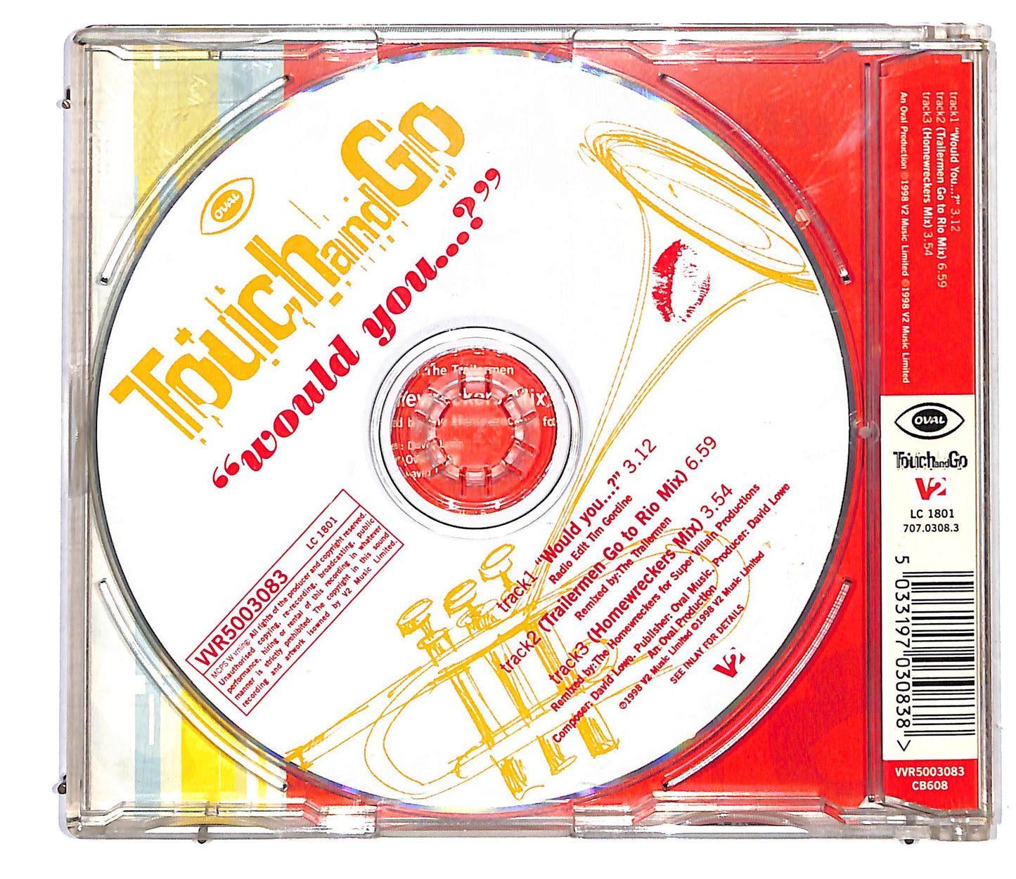 EBOND Touch And Go - Would You...? SJB CD CD117330