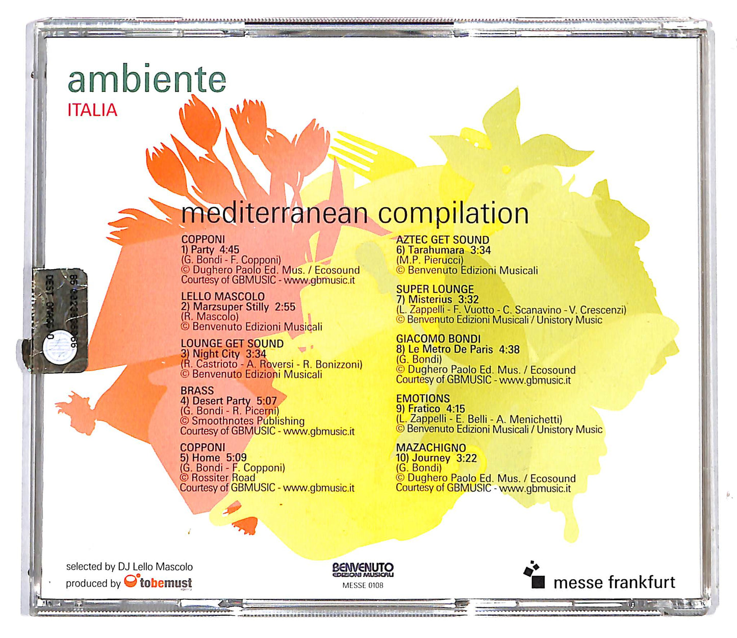 EBOND Mediterranean Compilation CD CD117334