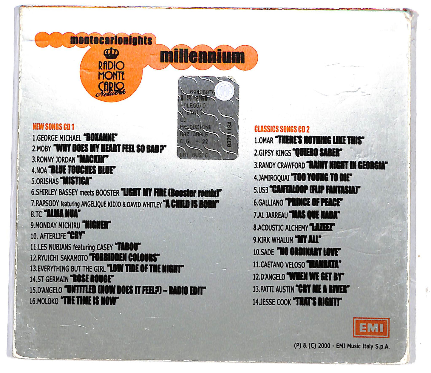 EBOND Various - Montecarlonights Millennium CD CD117336