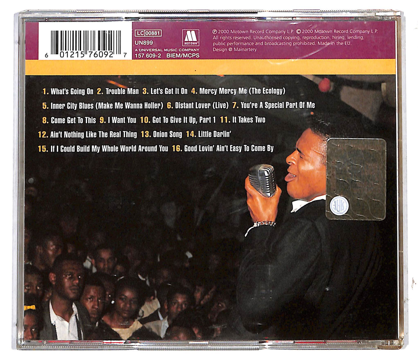 EBOND Marvin Gaye - Classic Marvin Gaye CD CD117357