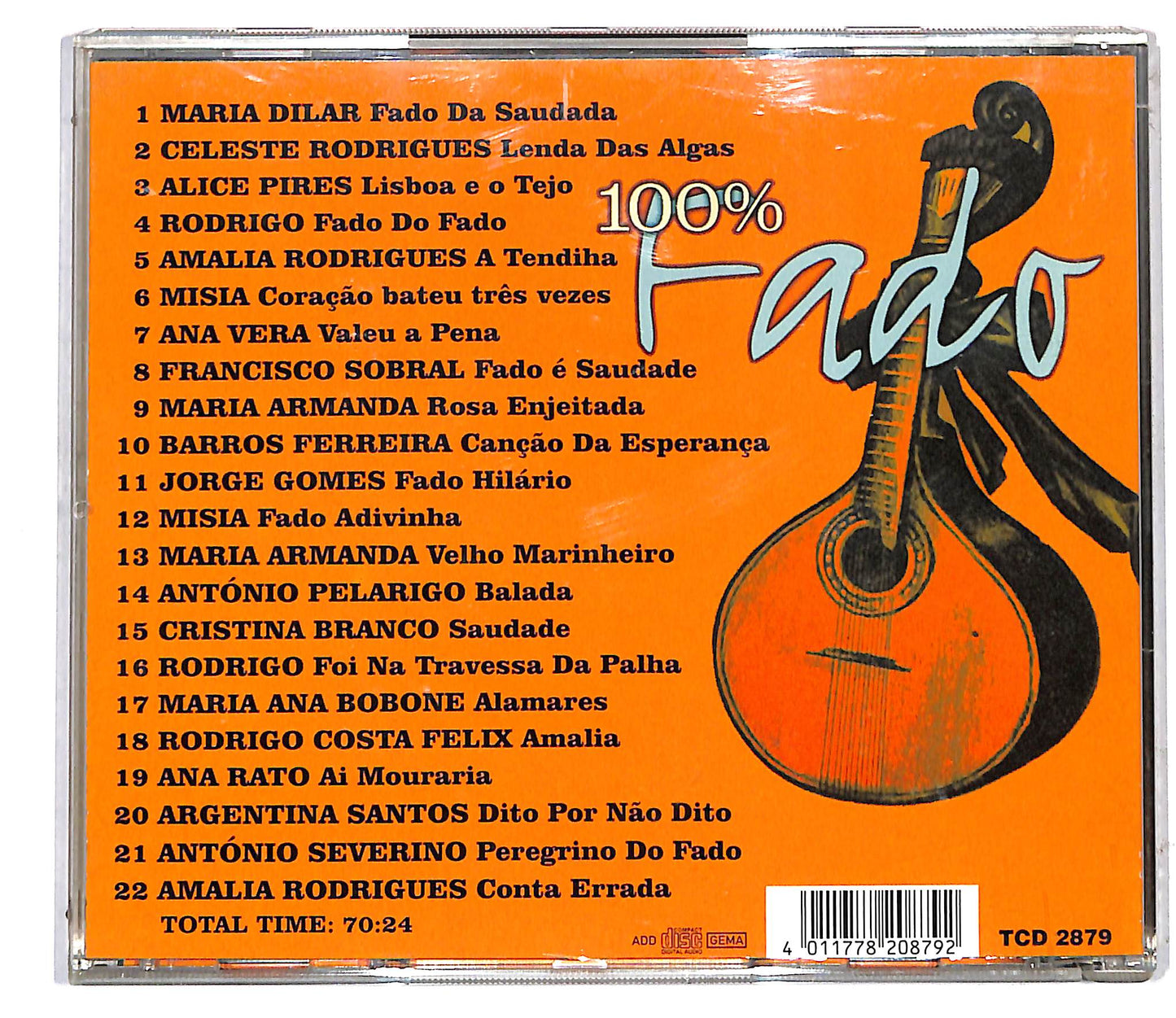 EBOND Various - 100% Fado CD CD117361