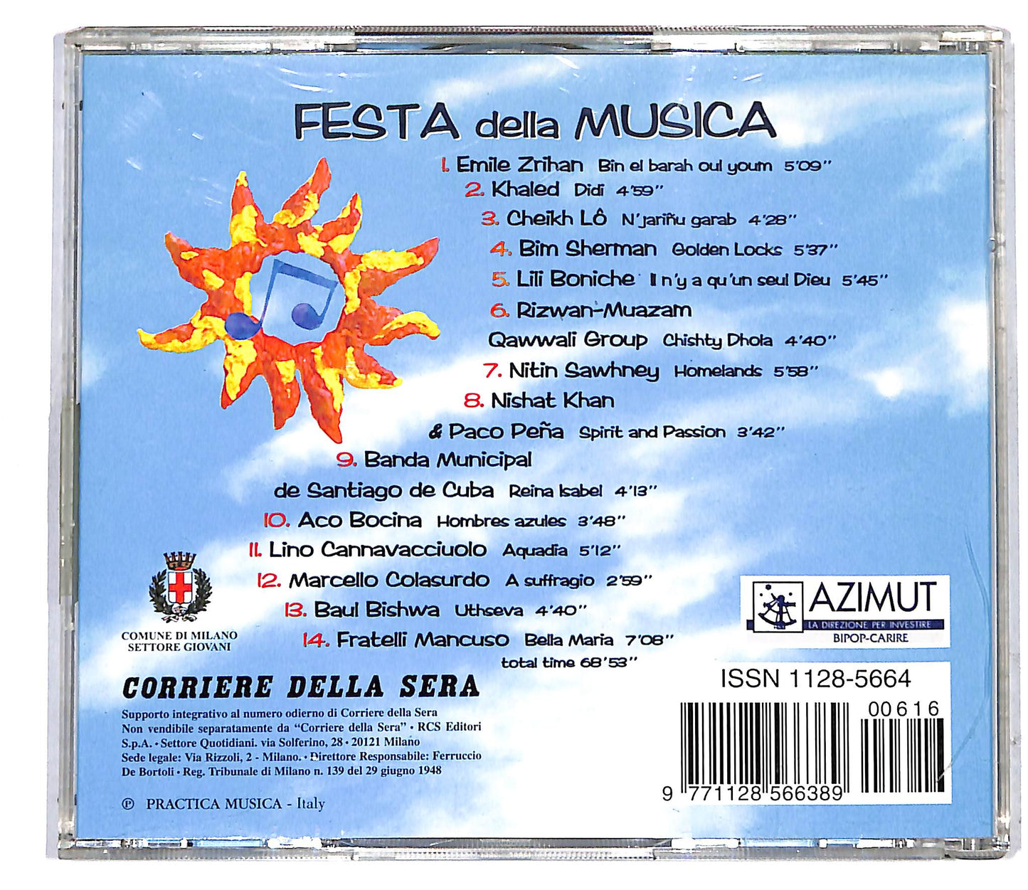 EBOND Various - Festa Della Musica EDITORIALE CD CD117407