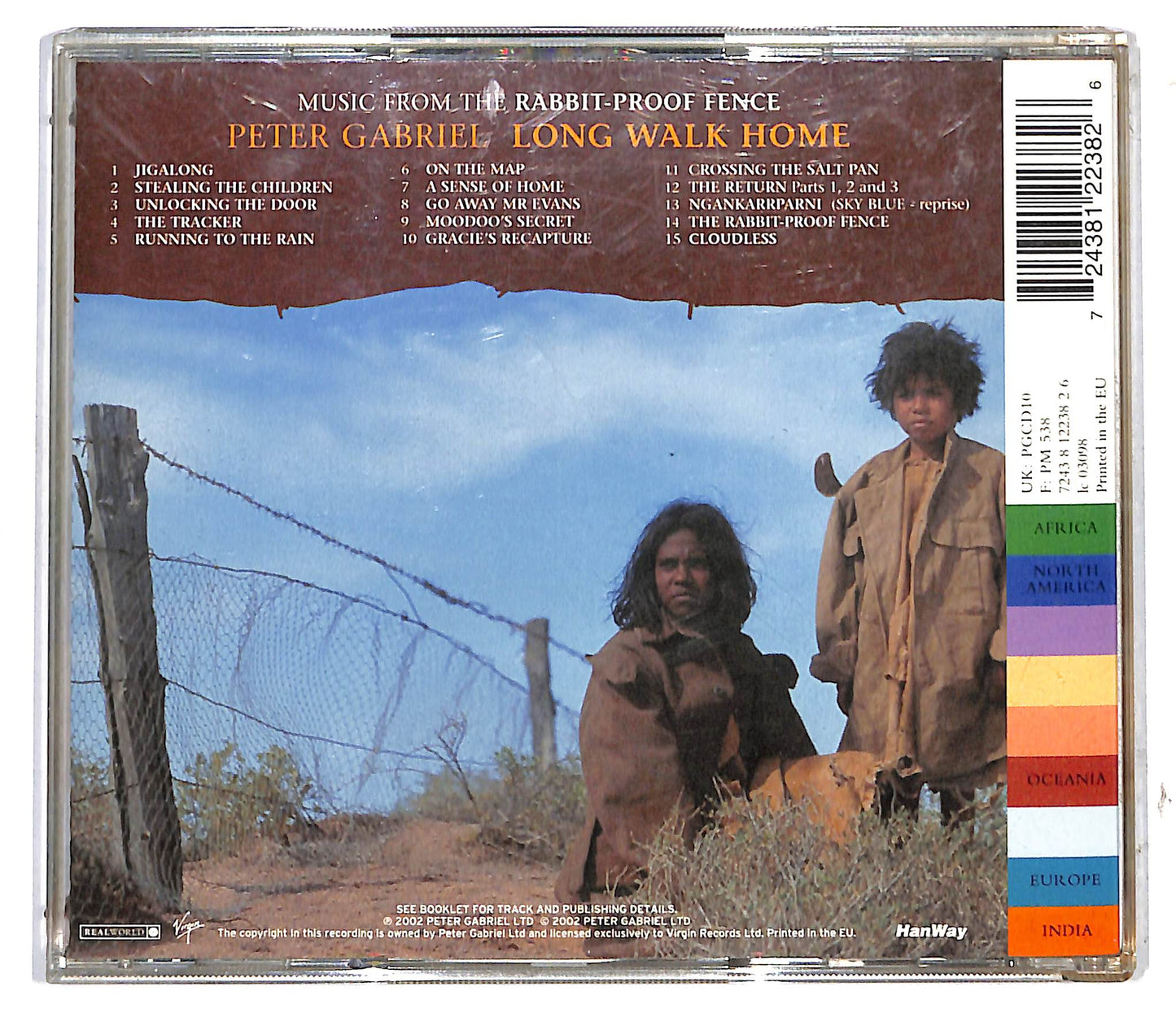 EBOND Peter Gabriel - Long Walk Home (soundtrack) SLIPCASE CD CD117410