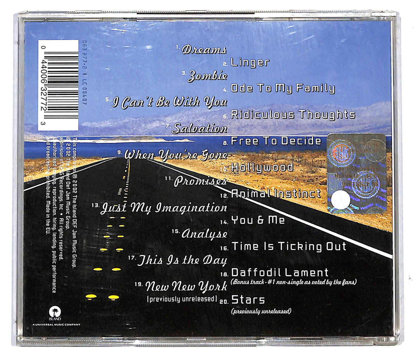 EBOND The Cranberries - Stars: The Best Of 1992-2002 CD CD117416