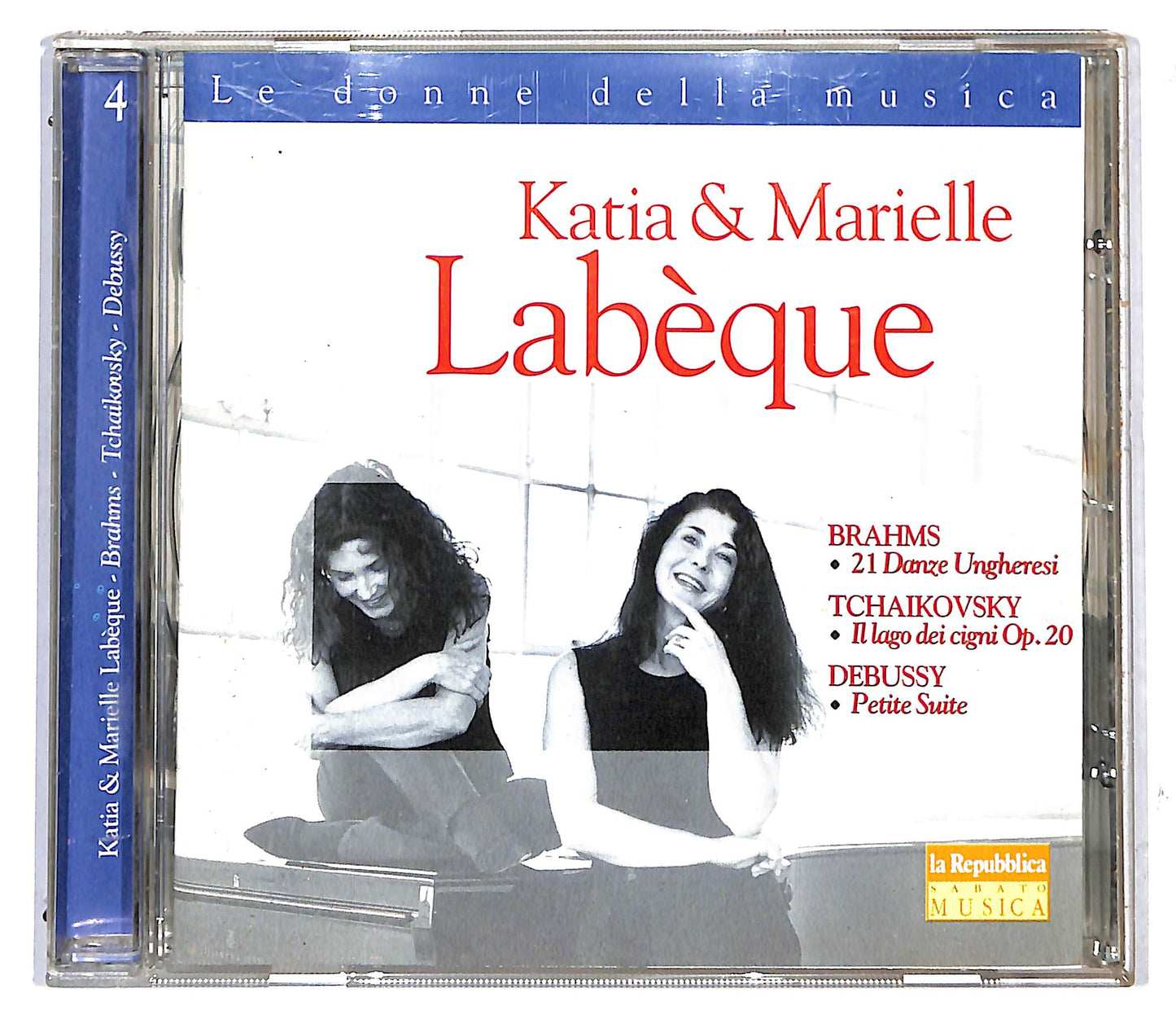 EBOND Katia & Marielle Labeque - Brahms - Tchaikovsky EDITORIALE CD CD117429