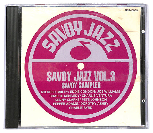 EBOND Various - Savoy Jazz Vol.3 (Savoy Sampler) CD CD117438