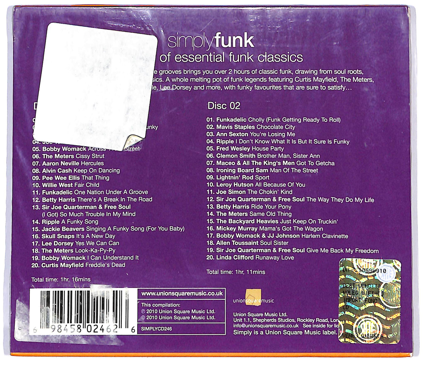 EBOND Various - Simply Funk CD CD117465