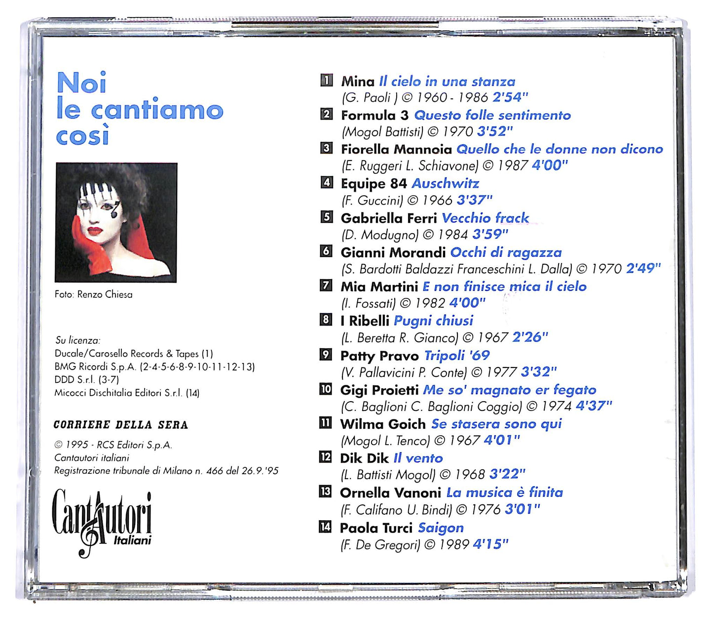 EBOND Cantautori Italiani Vol. 8 - Noi Le Cantiamo Cosi EDITORIALE CD CD117518