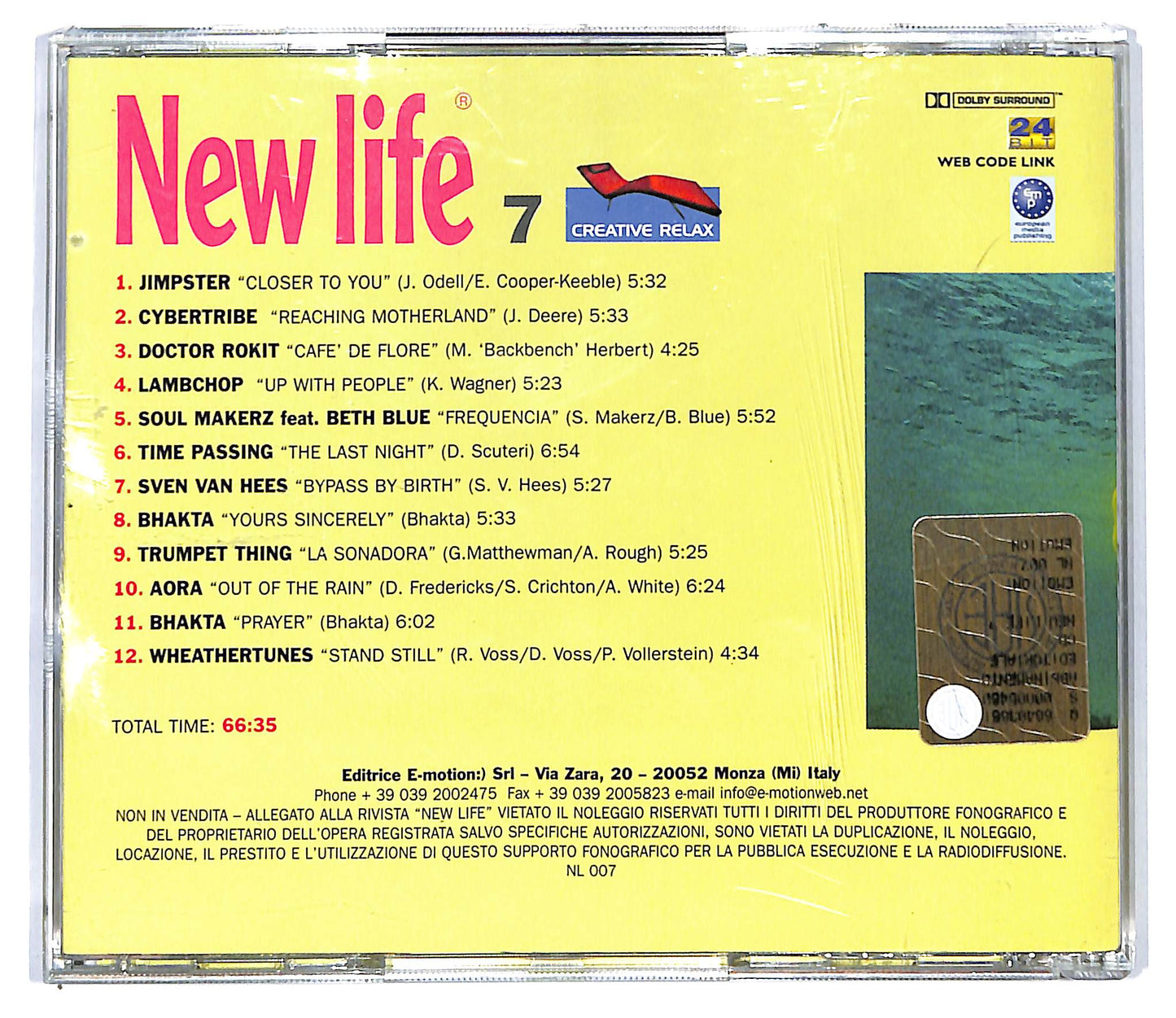 EBOND Various - New Life 7 CD CD117525