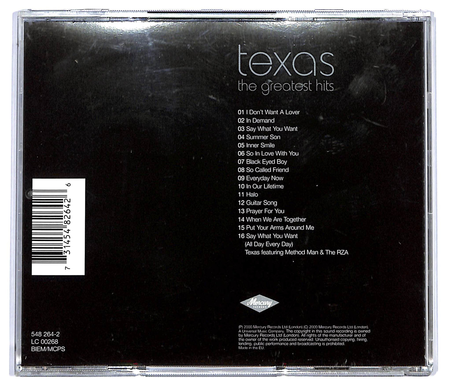 EBOND Texas - The Greatest Hits CD CD117534
