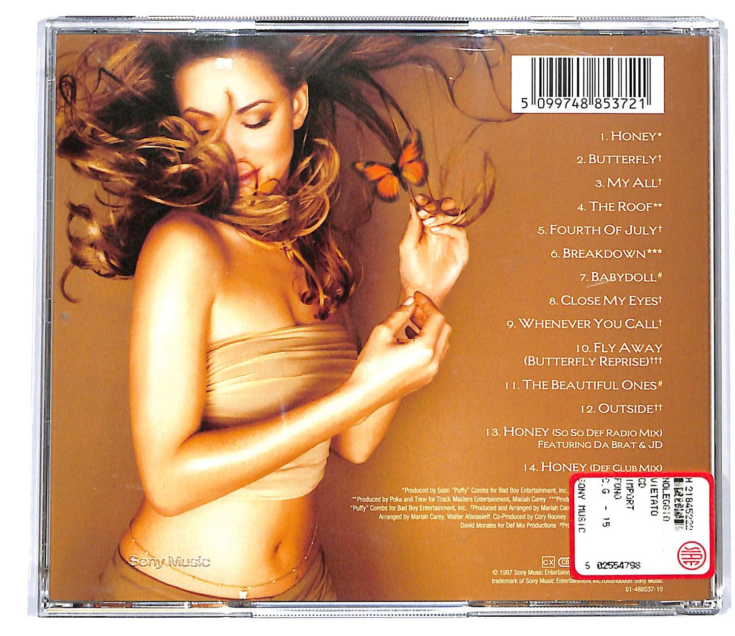 EBOND Mariah Carey - Butterfly CD CD117651