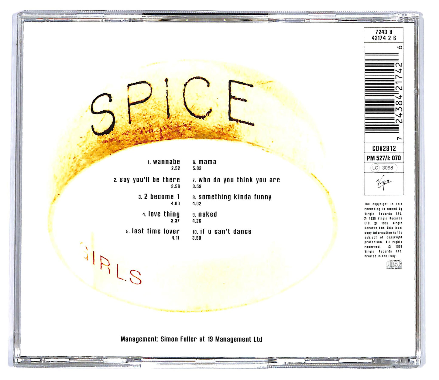 EBOND Spice Girls - Spice CD CD117704