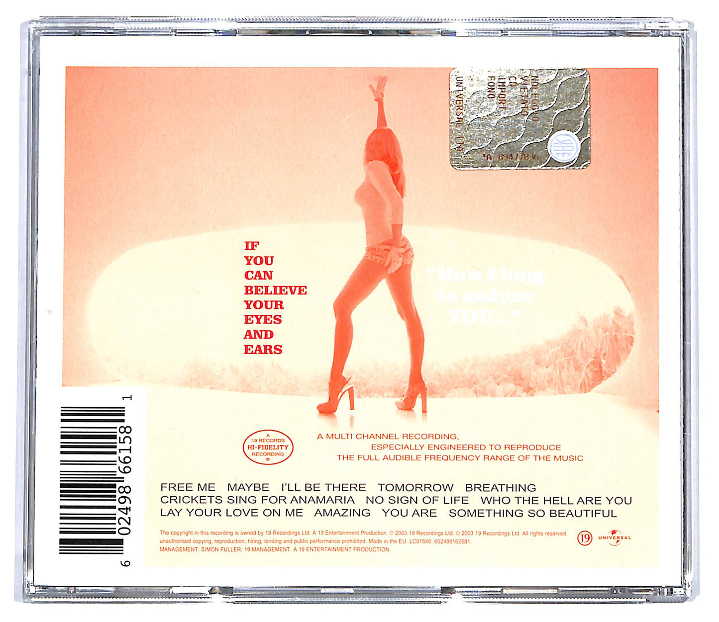 EBOND Emma - Free Me CD CD117720