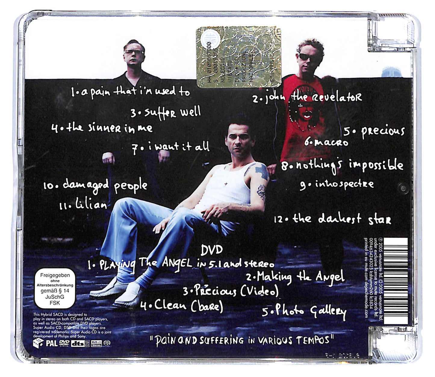 EBOND Depeche Mode - Playing The Angel CD CD117726