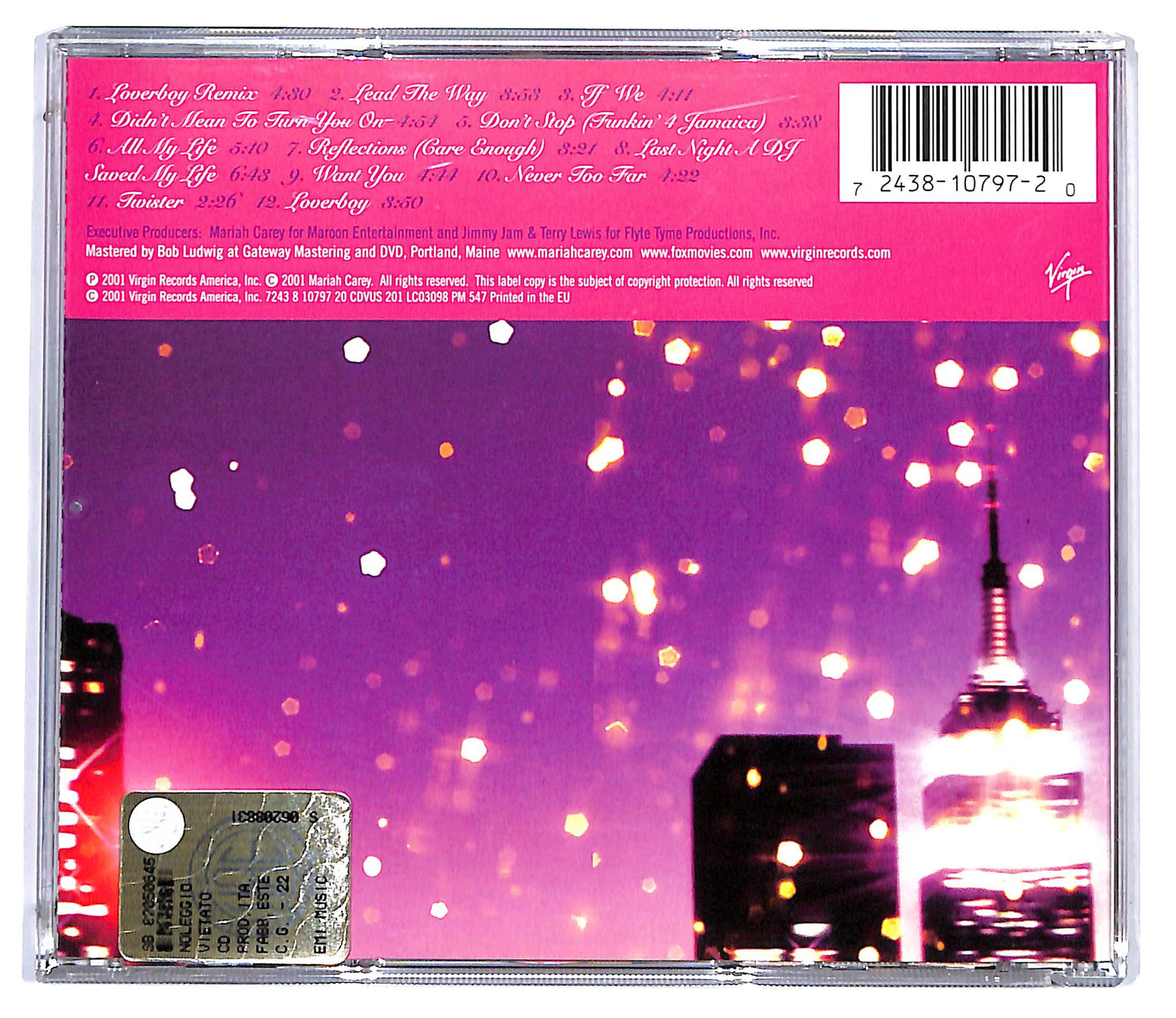 EBOND Mariah Carey - Glitter CD CD117739