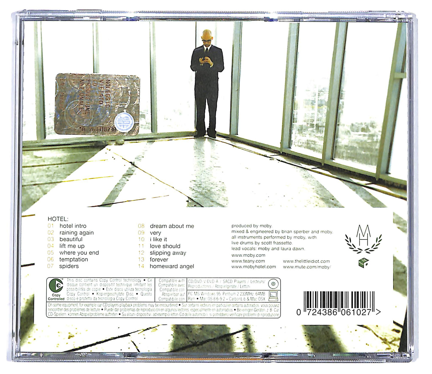 EBOND Moby - Hotel CD CD117740