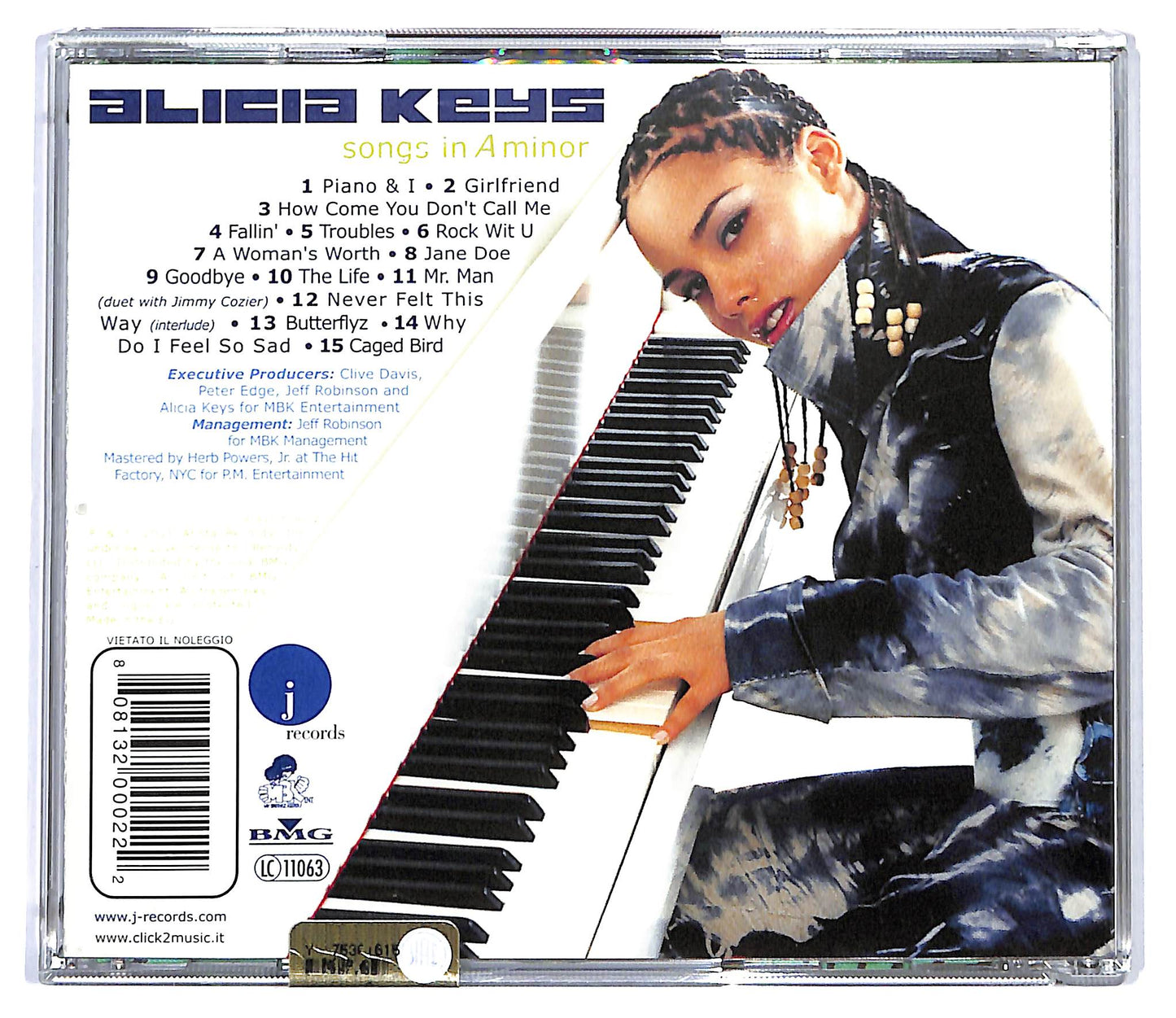 EBOND Alicia Keys - Songs In A Minor CD CD117802