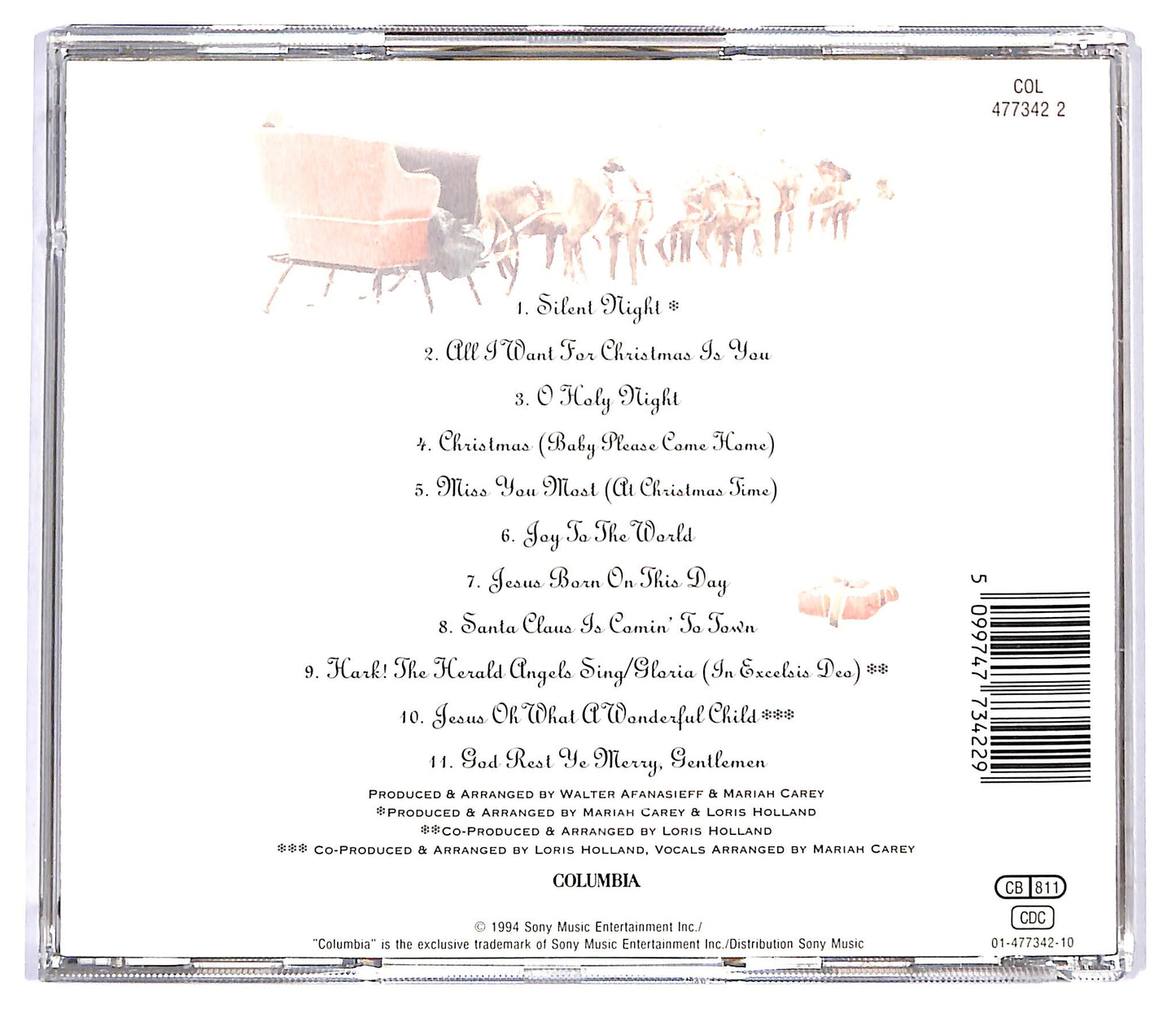 EBOND Mariah Carey - Merry Christmas CD CD117810