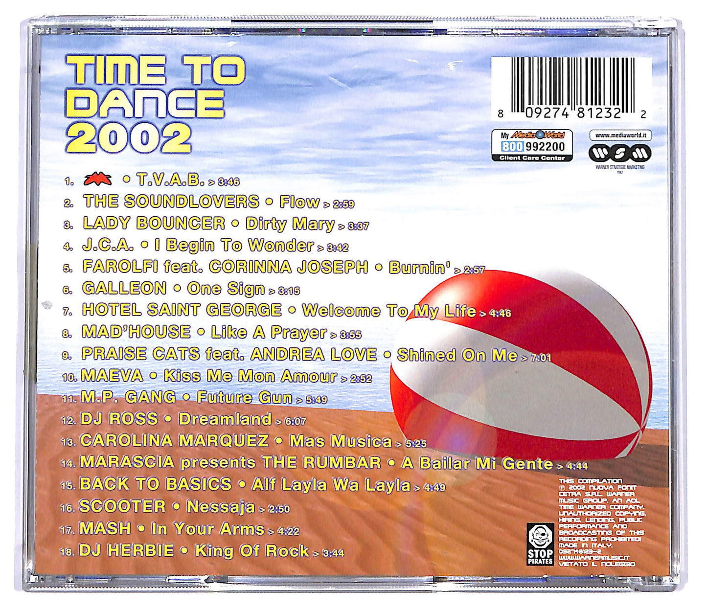 EBOND Various - Time To Dance 2002 CD CD117836
