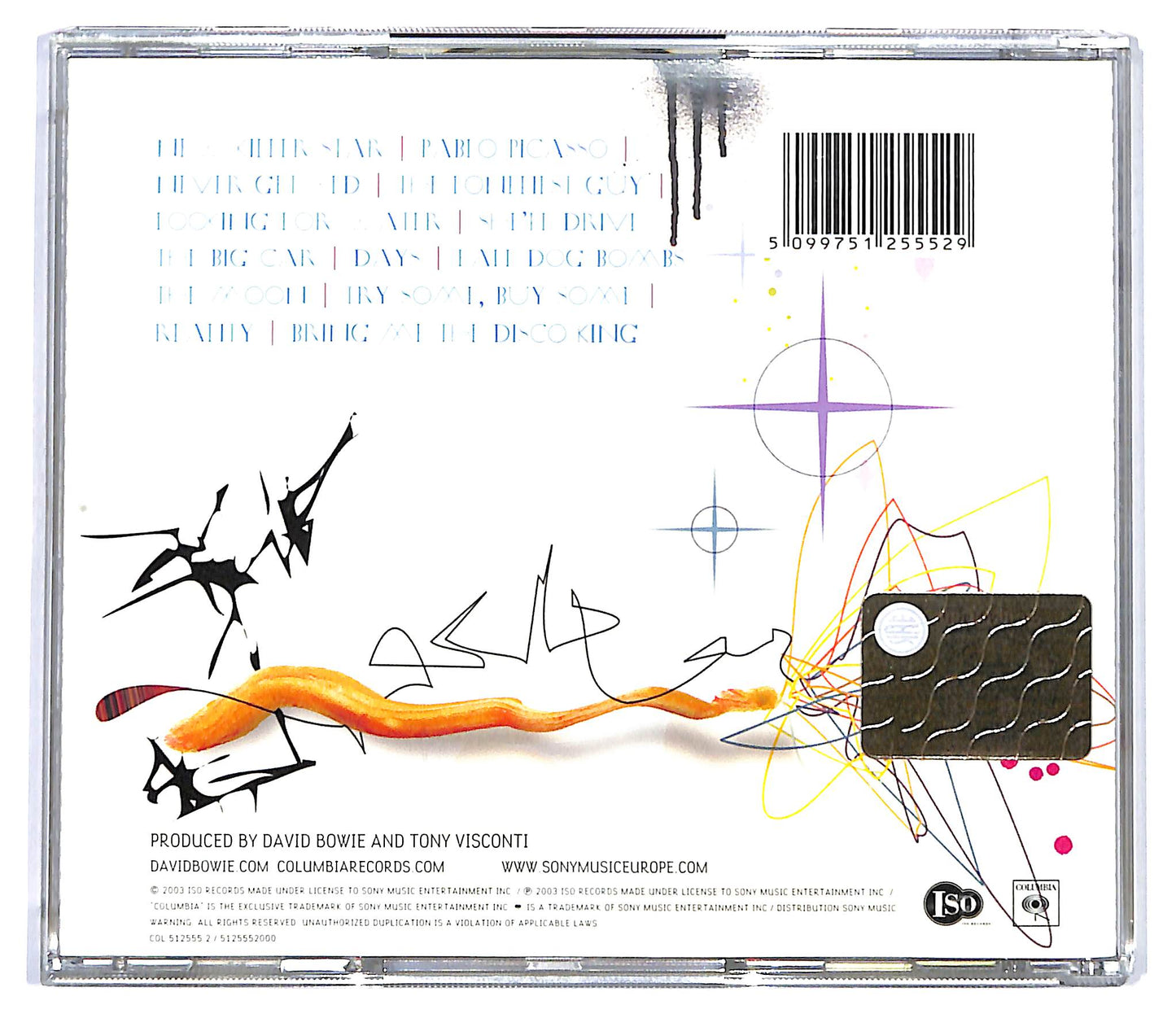 EBOND David Bowie - Reality CD CD118002