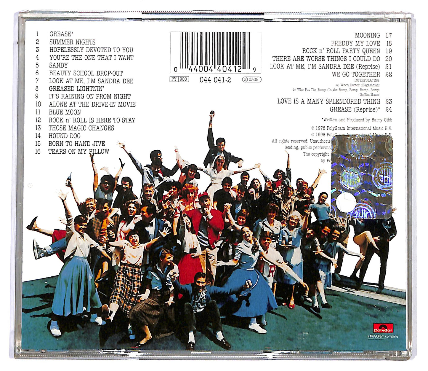 EBOND Various - Grease (The Original Soundtrack) CD CD118064