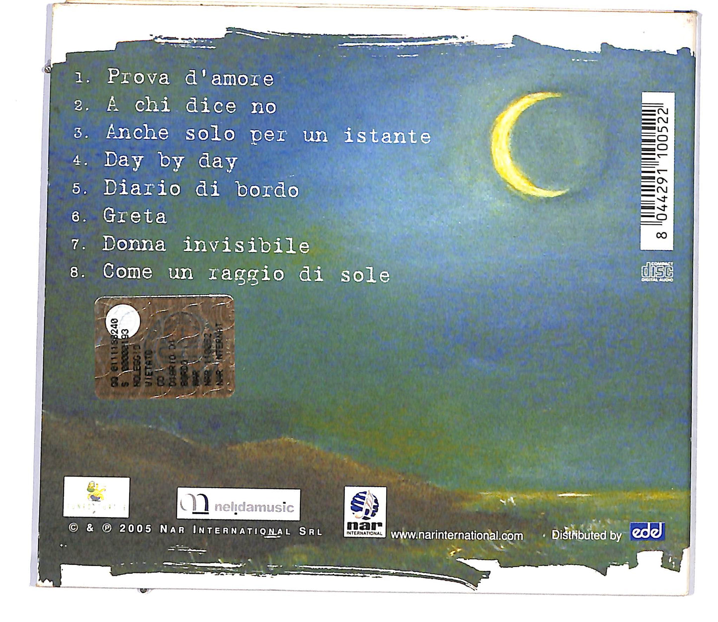 EBOND Spagna - Diario Di Bordo DIGIPACK CD CD118147