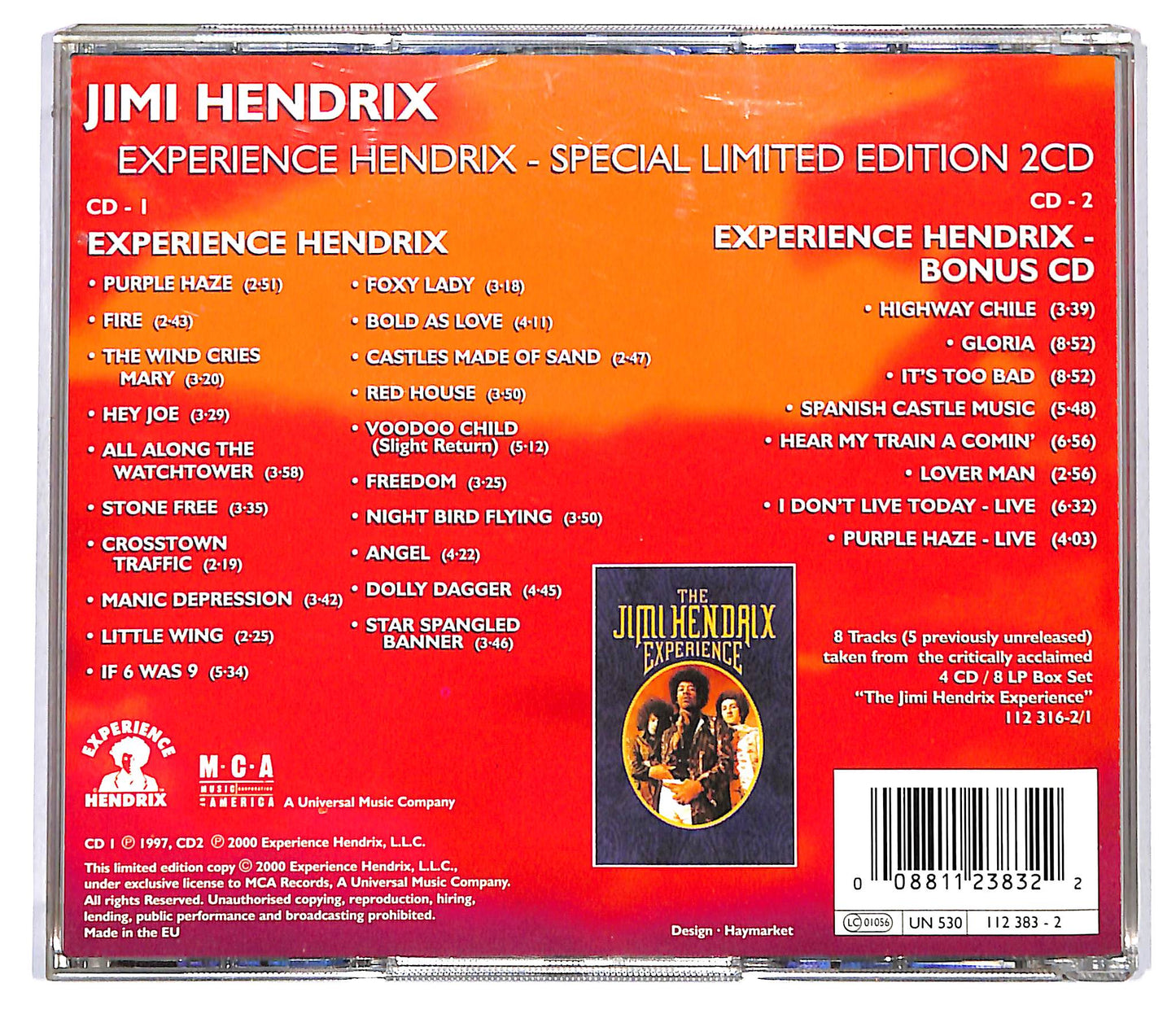 EBOND Jimi Hendrix - Experience Hendrix - The Best Of Jimi Hendrix CD CD118161