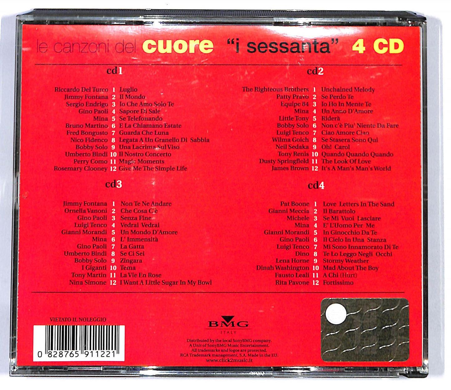 EBOND Various - Le Canzoni Del Cuore - I Sessanta CD CD118310