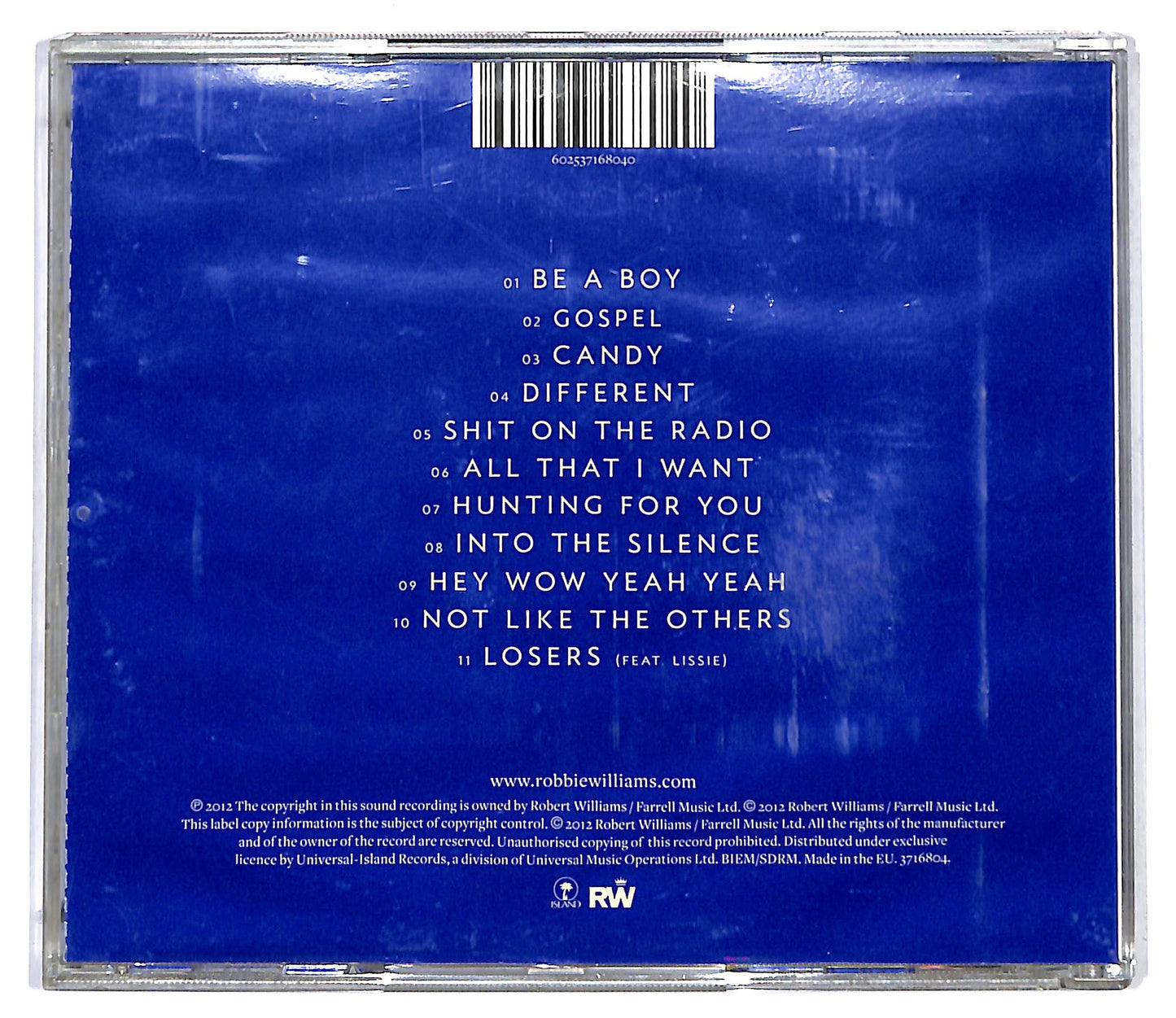 EBOND Robbie Williams - Take The Crown CD CD118358