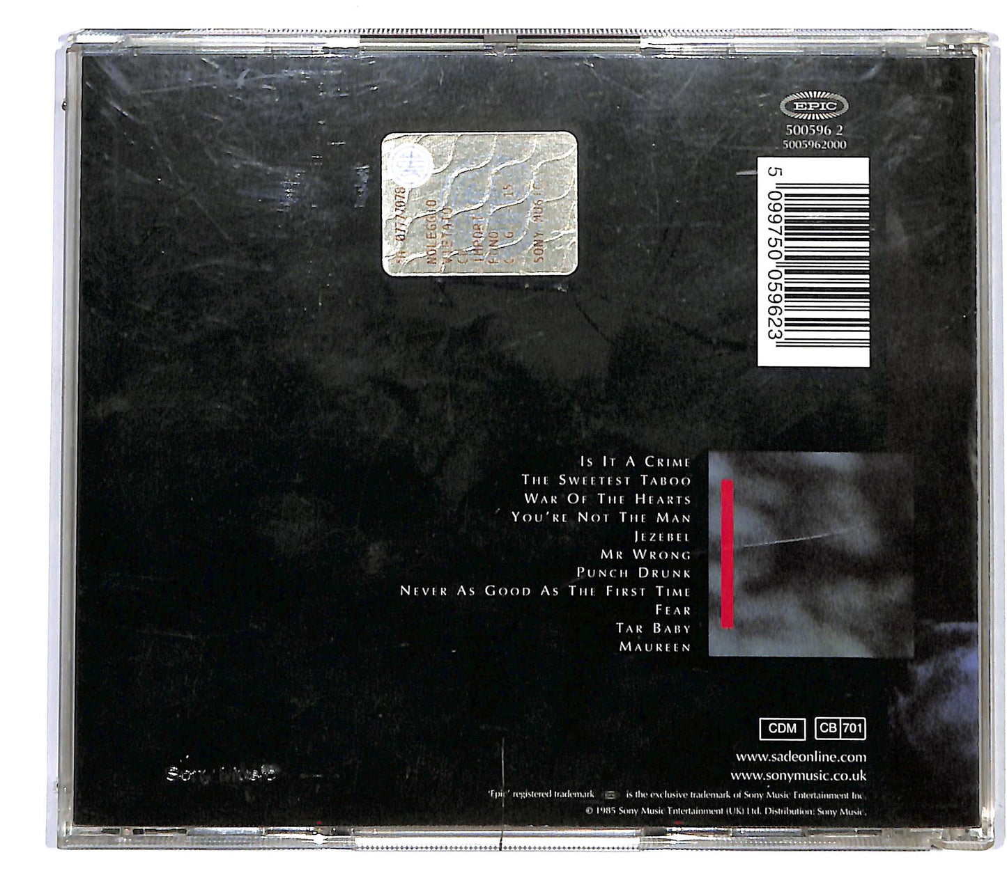 EBOND Sade - Promise CD CD118407