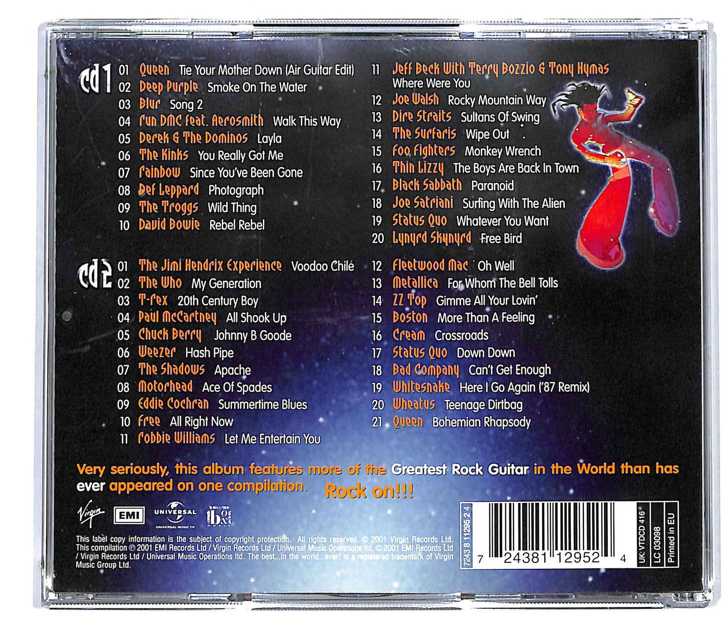 EBOND Various - The Best Air Guitar Album In The World... Ever! CD CD118419