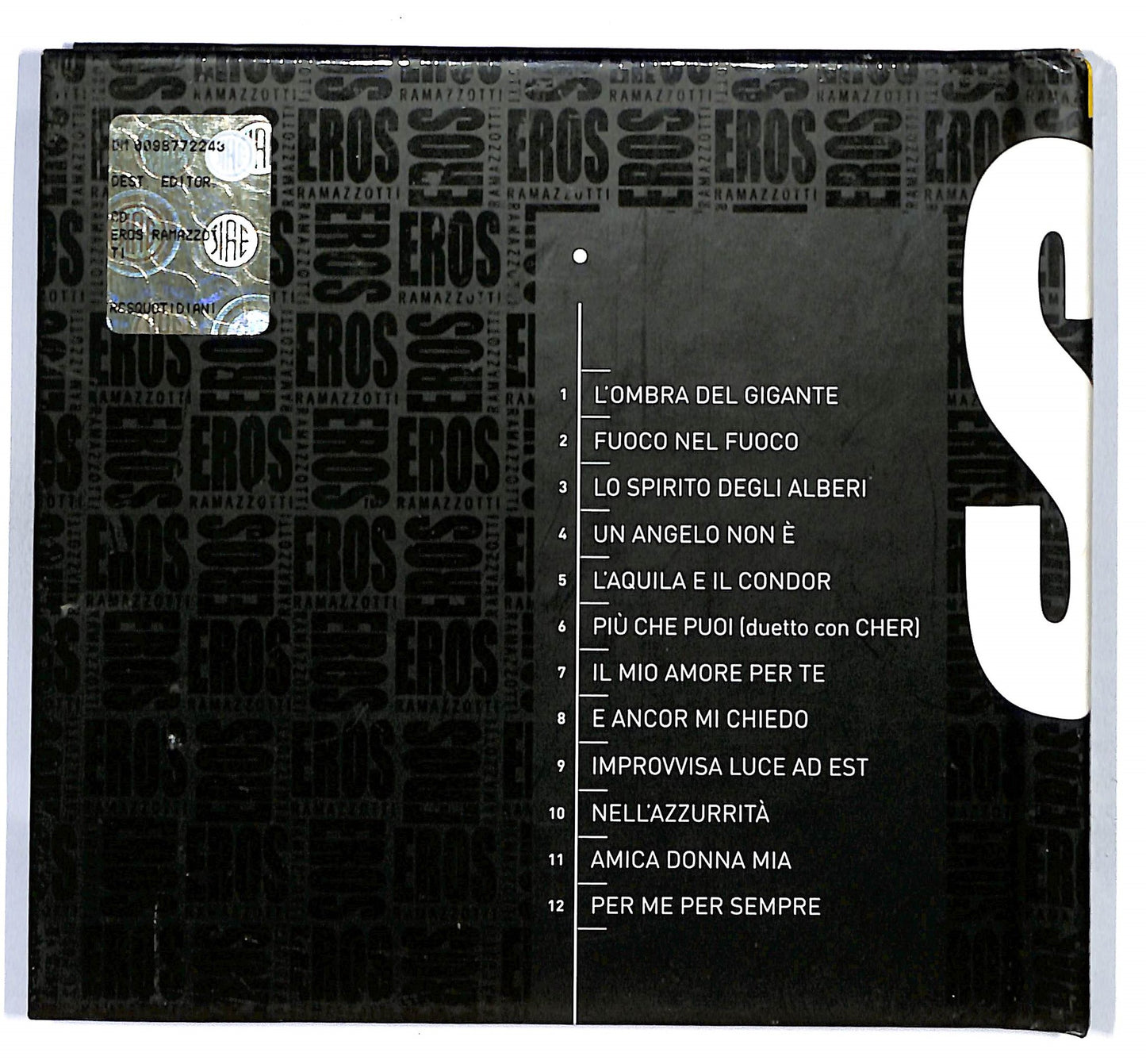 EBOND Eros Ramazzotti - Stilelibero EDITORIALE CD CD118433