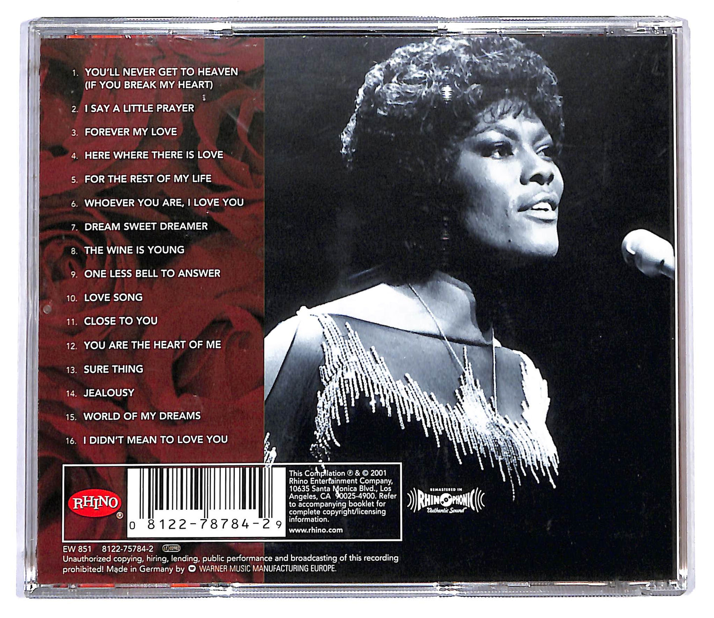 EBOND Dionne Warwick - Love Songs CD CD118513