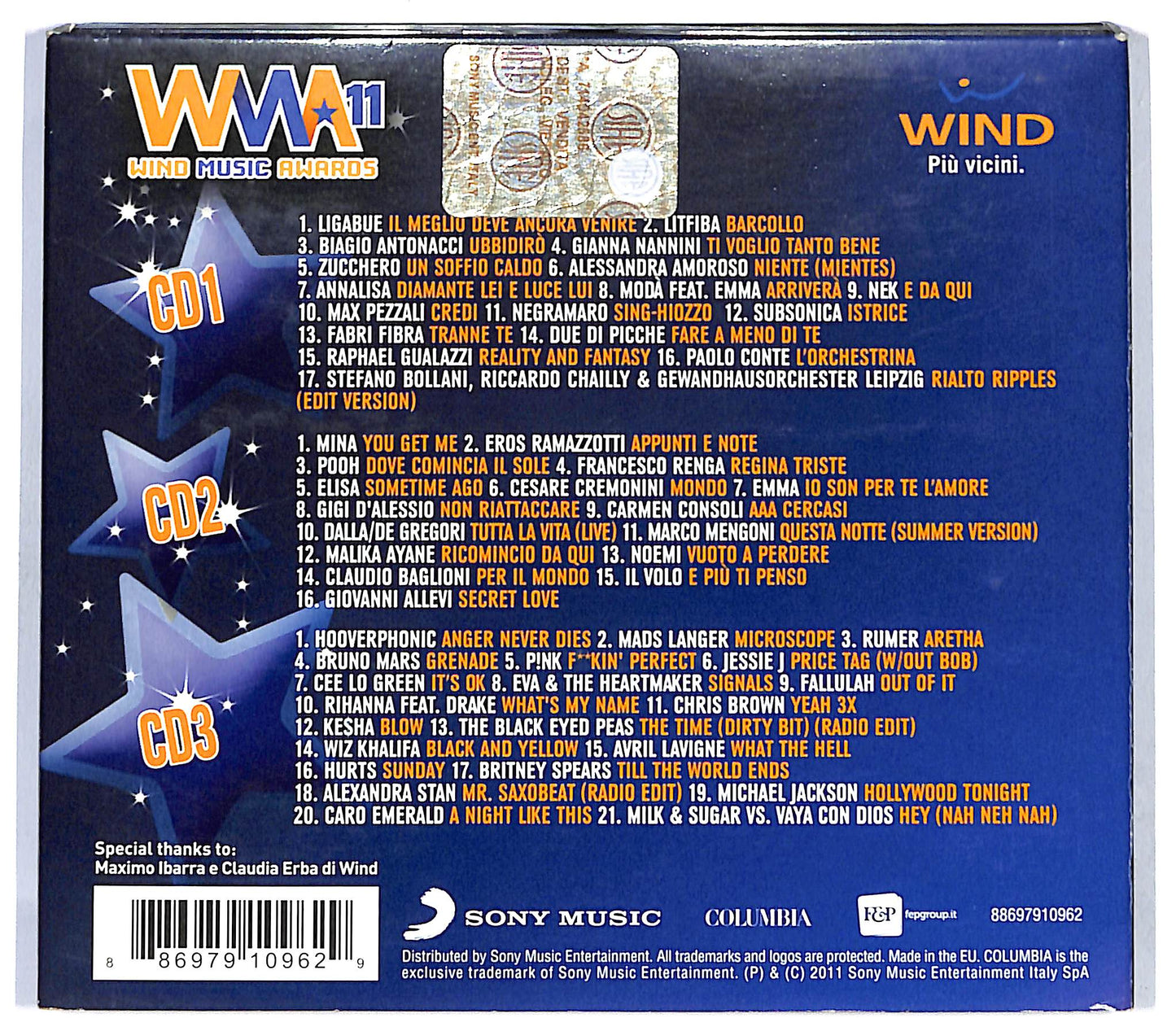 EBOND Various - Wind Music Awards 2011 CD CD118534