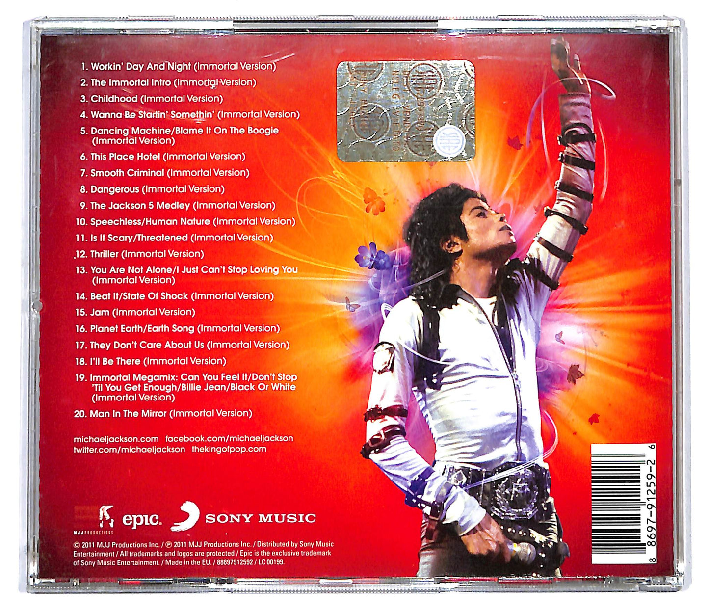 EBOND Michael Jackson - Immortal CD CD118535