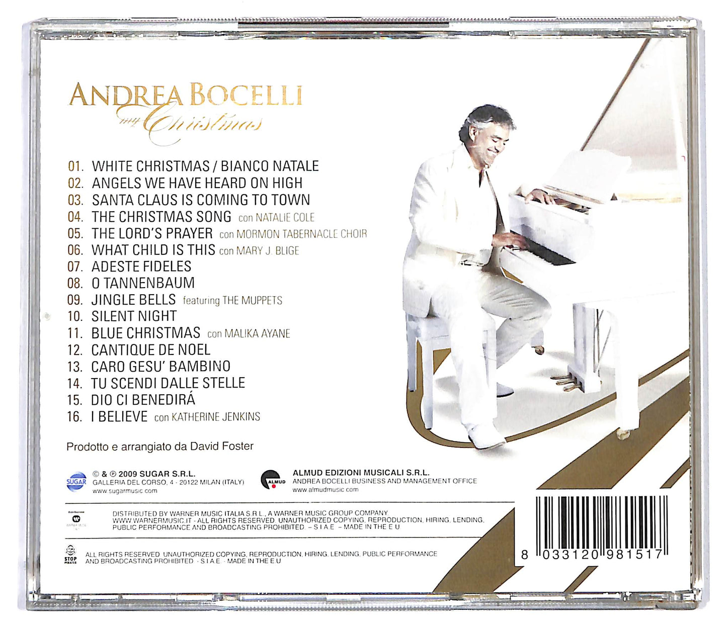 EBOND Andrea Bocelli - My Christmas CD CD118561