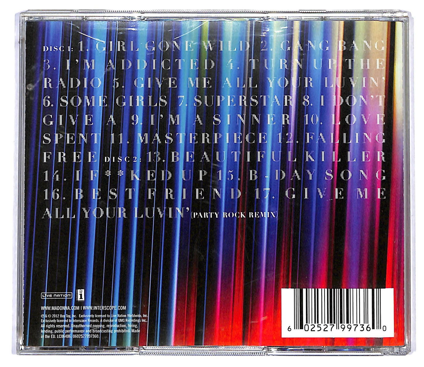 EBOND Madonna - MDNA CD CD118633