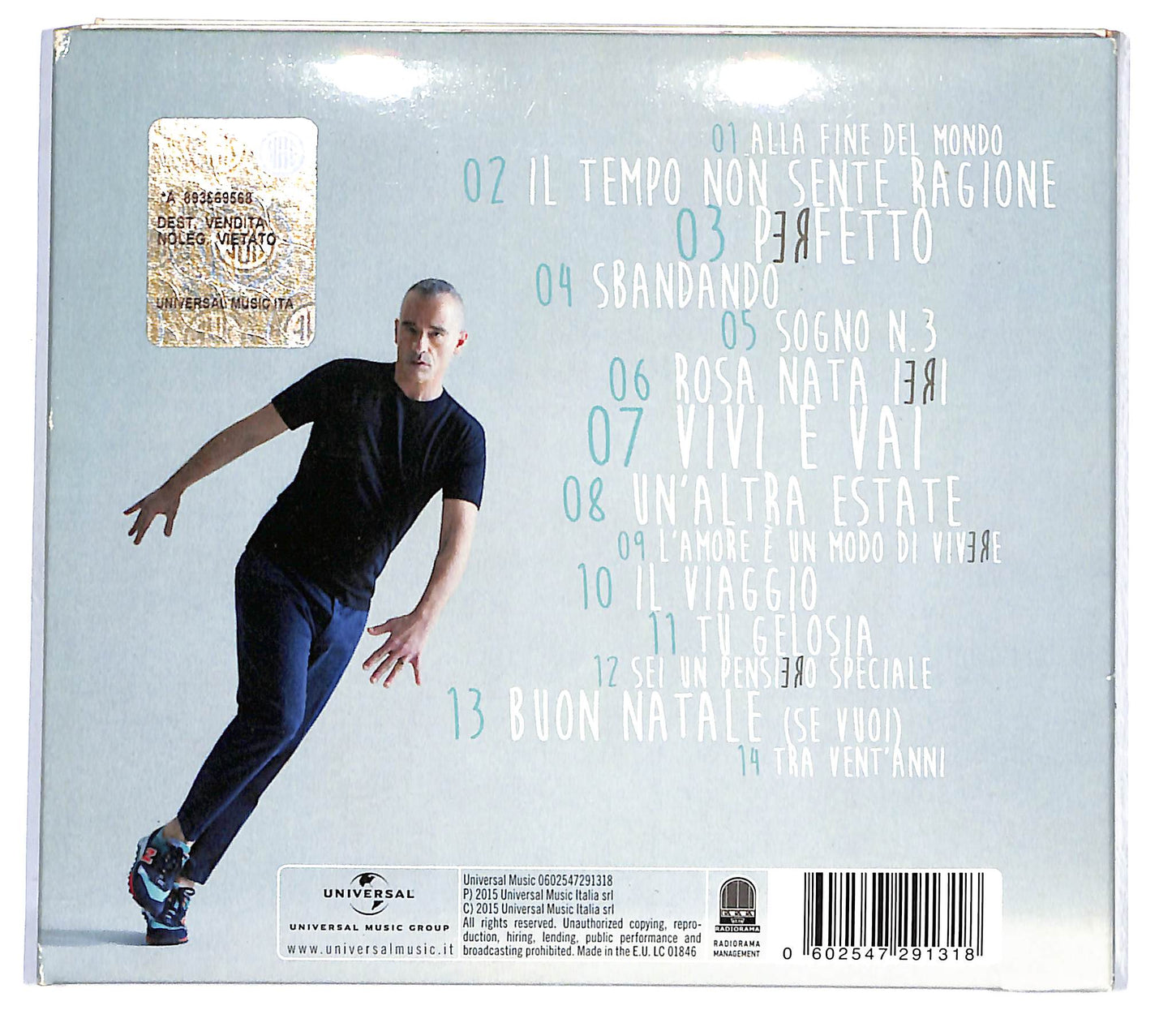 EBOND Eros Ramazzotti - Perfetto DIGIPACK CD CD118722