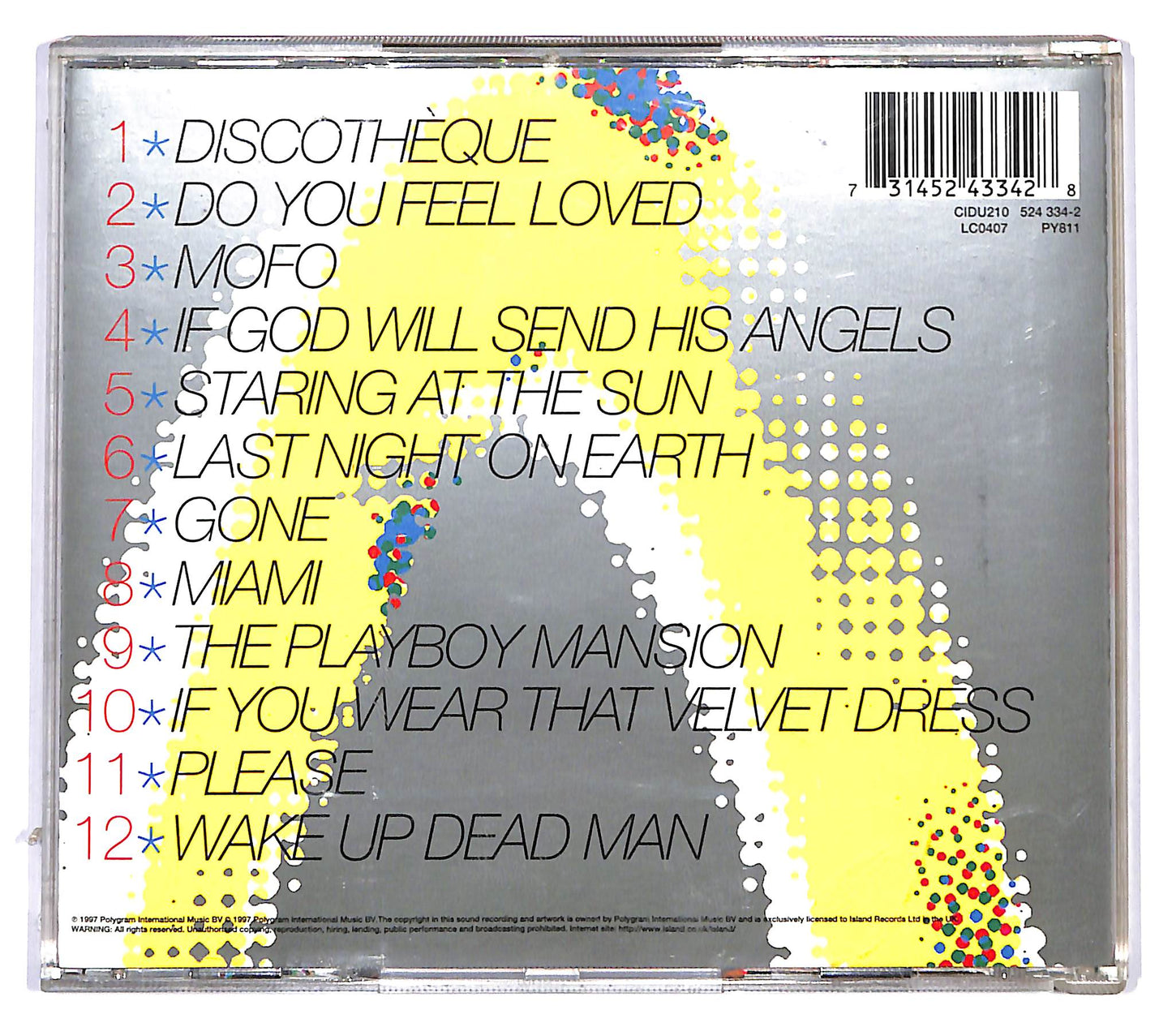 EBOND U2 - Pop CD CD118755