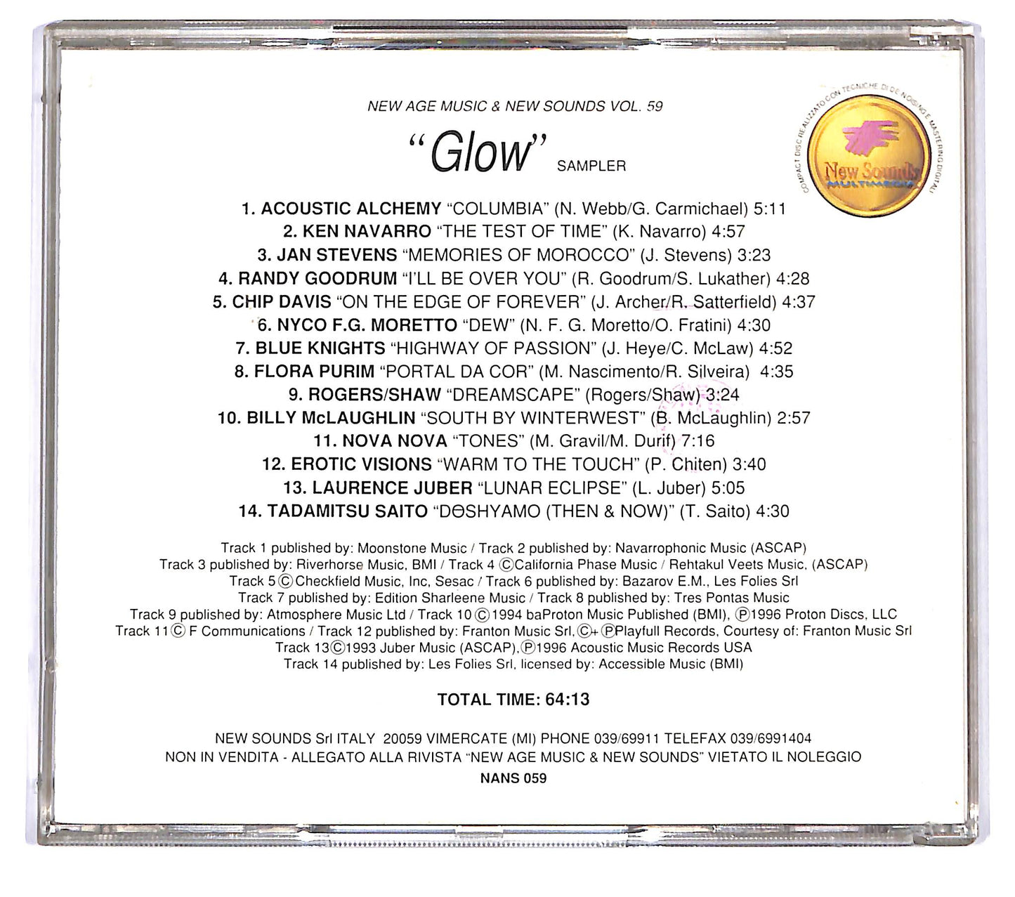 EBOND Various - Glow CD CD118802