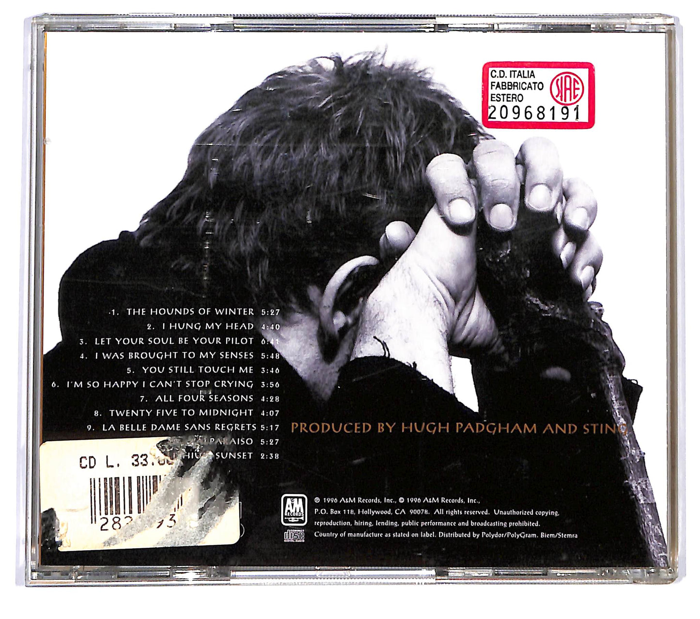 EBOND Sting - Mercury Falling CD CD118813